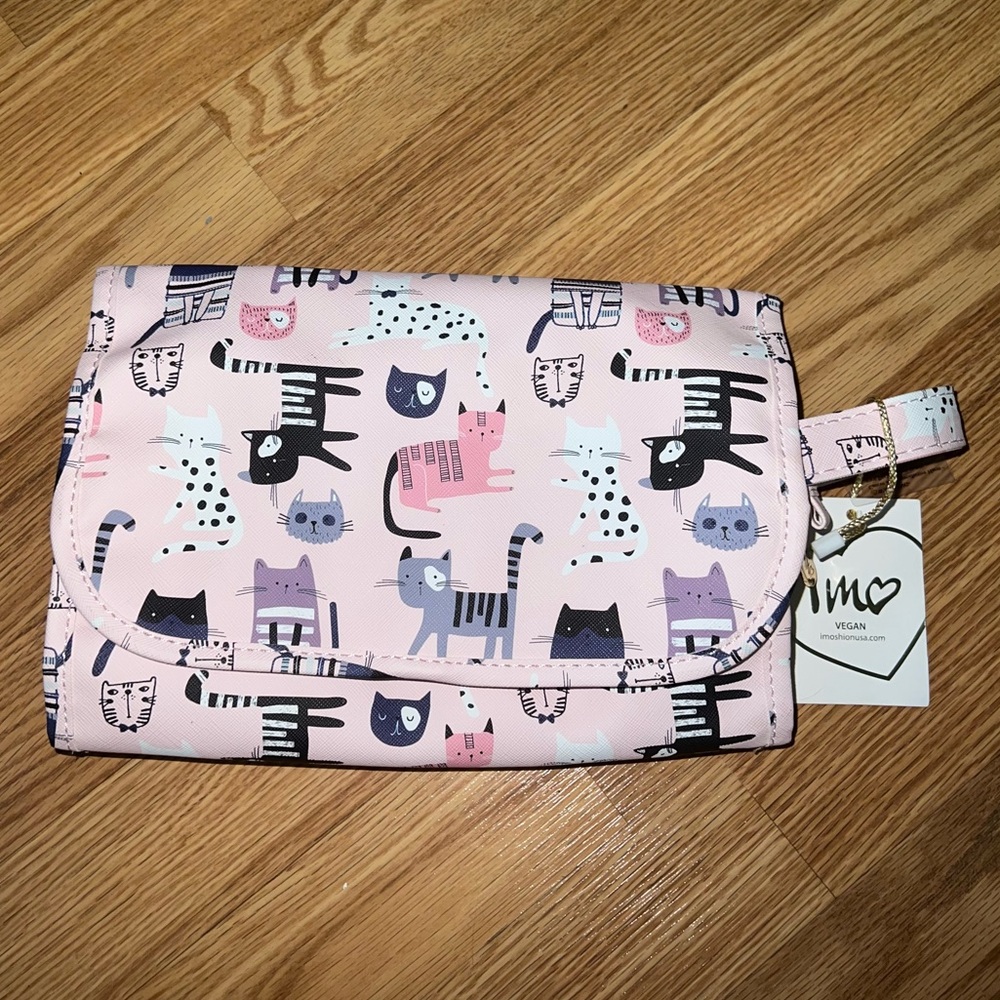 NEW Imo Vegan Pink Kittens‎ Travel Bag
